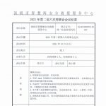 深圳市智慧海安全救援服务中心第二届六次理事会会议纪要